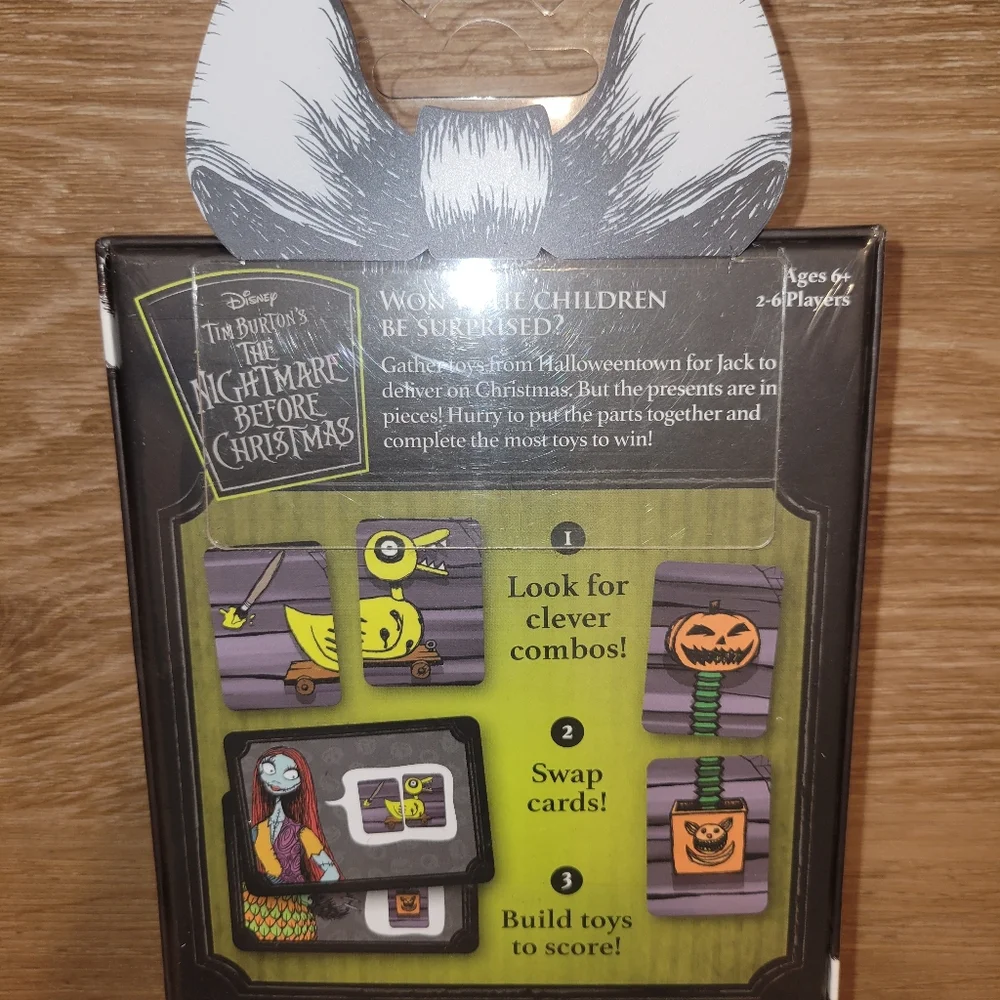 Disney The Nightmare Before Christmas: Making Christmas: Official Card Game New